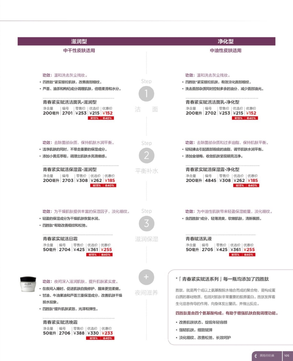 美乐家产品目录