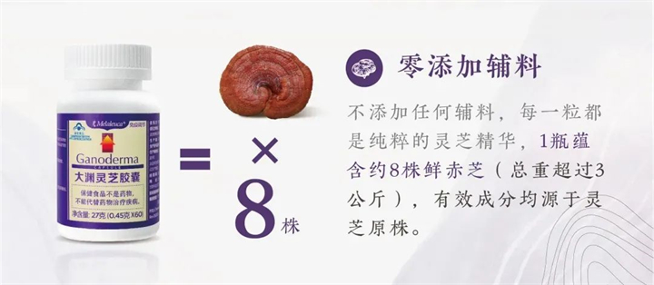 美乐家灵芝胶囊