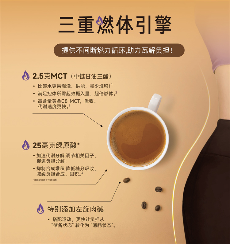 美乐家Moutain Cabin MCT无糖速溶咖啡