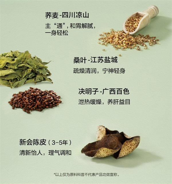 美乐家Hidden Garden桑叶茯苓茶